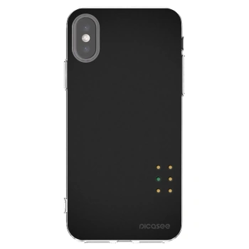 Picasee silikonski prozorni ovitek za Apple iPhone X/XS - Pulse