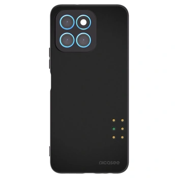 Picasee silikonski črni ovitek za Honor X6 - Pulse