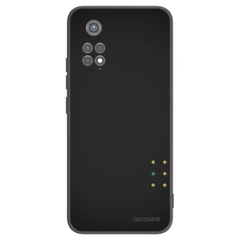 Picasee silikonski črni ovitek za Xiaomi Redmi Note 11S 5G - Pulse