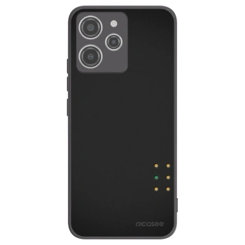 Picasee silikonski črni ovitek za Xiaomi Redmi 12 4G - Pulse
