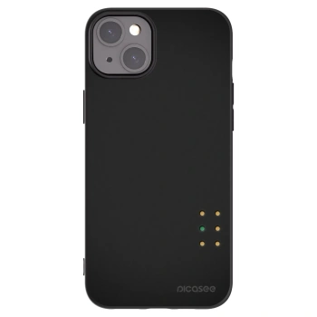 Picasee silikonski črni ovitek za Apple iPhone 15 Plus - Pulse