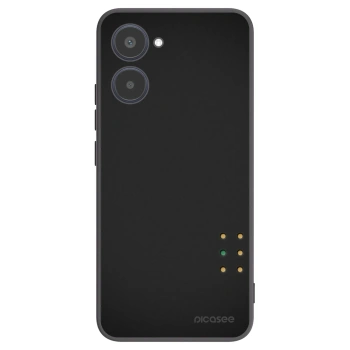 Picasee silikonski črni ovitek za Realme 10 4G - Pulse