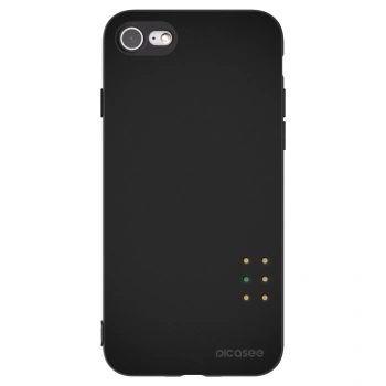 Picasee silikonski črni ovitek za Apple iPhone 7 - Pulse