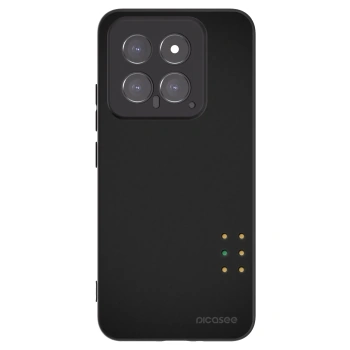 Picasee silikonski črni ovitek za Xiaomi 14 - Pulse