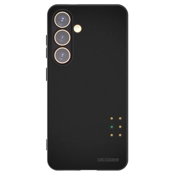 Picasee silikonski črni ovitek za Samsung Galaxy S24 S921B 5G - Pulse