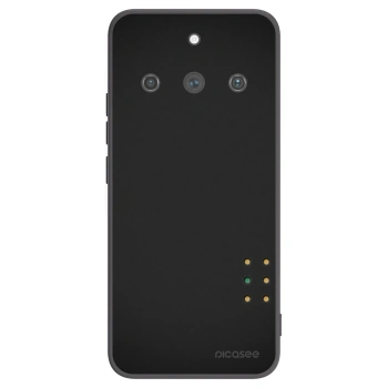 Picasee silikonski črni ovitek za Realme 11 Pro+ - Pulse