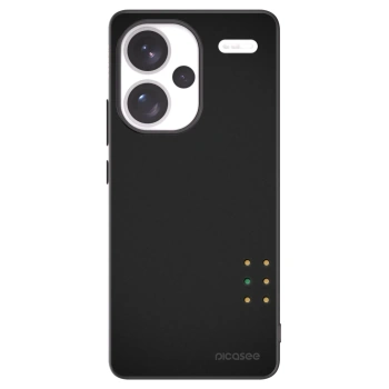 Picasee silikonski črni ovitek za Xiaomi Redmi Note 13 Pro+ 5G - Pulse