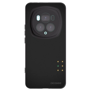Picasee silikonski črni ovitek za Honor Magic6 Pro - Pulse