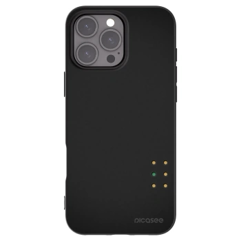 Picasee silikonski črni ovitek za Apple iPhone 16 Pro Max - Pulse