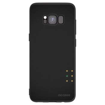 Picasee silikonski črni ovitek za Samsung Galaxy S8 G950F - Pulse