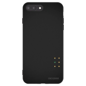 Picasee silikonski črni ovitek za Apple iPhone 8 Plus - Pulse