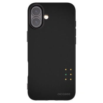 Picasee silikonski črni ovitek za Apple iPhone 16 Plus - Pulse