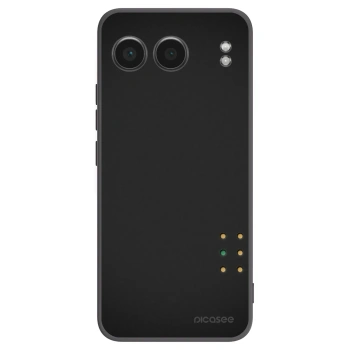 Picasee silikonski črni ovitek za OnePlus Nord 4 - Pulse