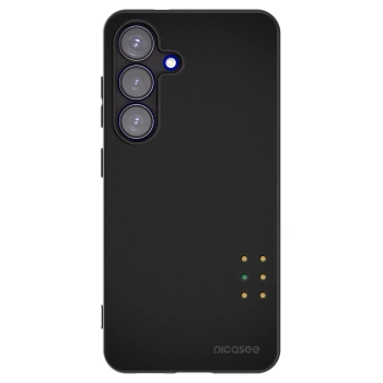 Picasee silikonski črni ovitek za Samsung Galaxy S25 5G - Pulse