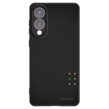 Picasee silikonski črni ovitek za Samsung Galaxy S25 Edge 5G - Pulse