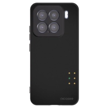 Picasee silikonski črni ovitek za Xiaomi 15 - Pulse