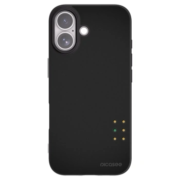 Picasee silikonski črni ovitek za Apple iPhone 17 - Pulse