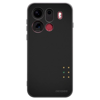 Picasee silikonski črni ovitek za OPPO Find X9 Pro - Pulse