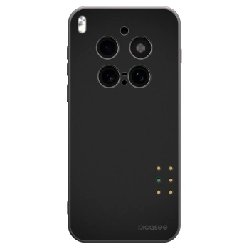 Picasee silikonski črni ovitek za Vivo X300 Pro - Pulse