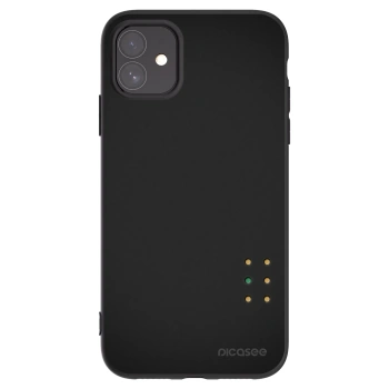 Picasee silikonski črni ovitek za Apple iPhone 11 - Pulse