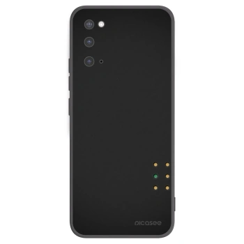 Picasee silikonski črni ovitek za Samsung Galaxy S20 G980F - Pulse