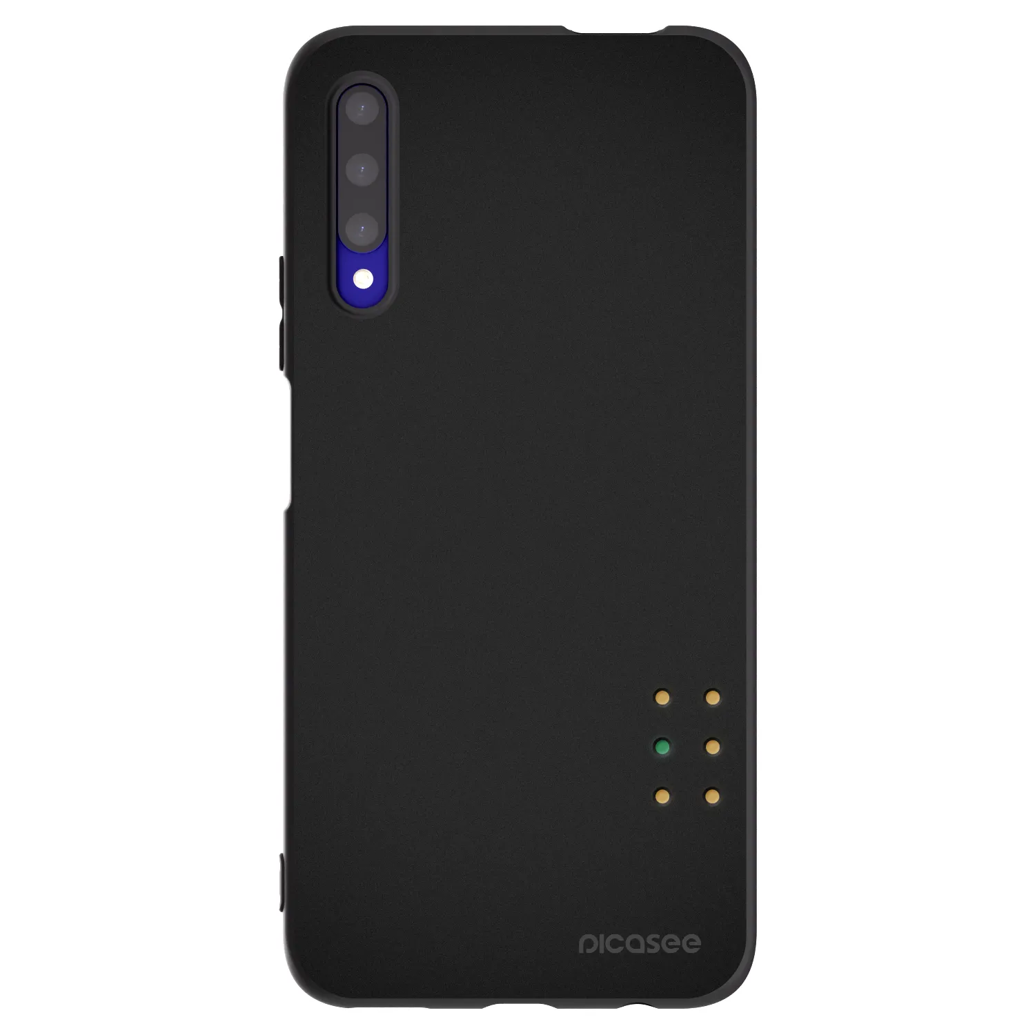 Picasee silikonski črni ovitek za Honor 9X Pro - Pulse