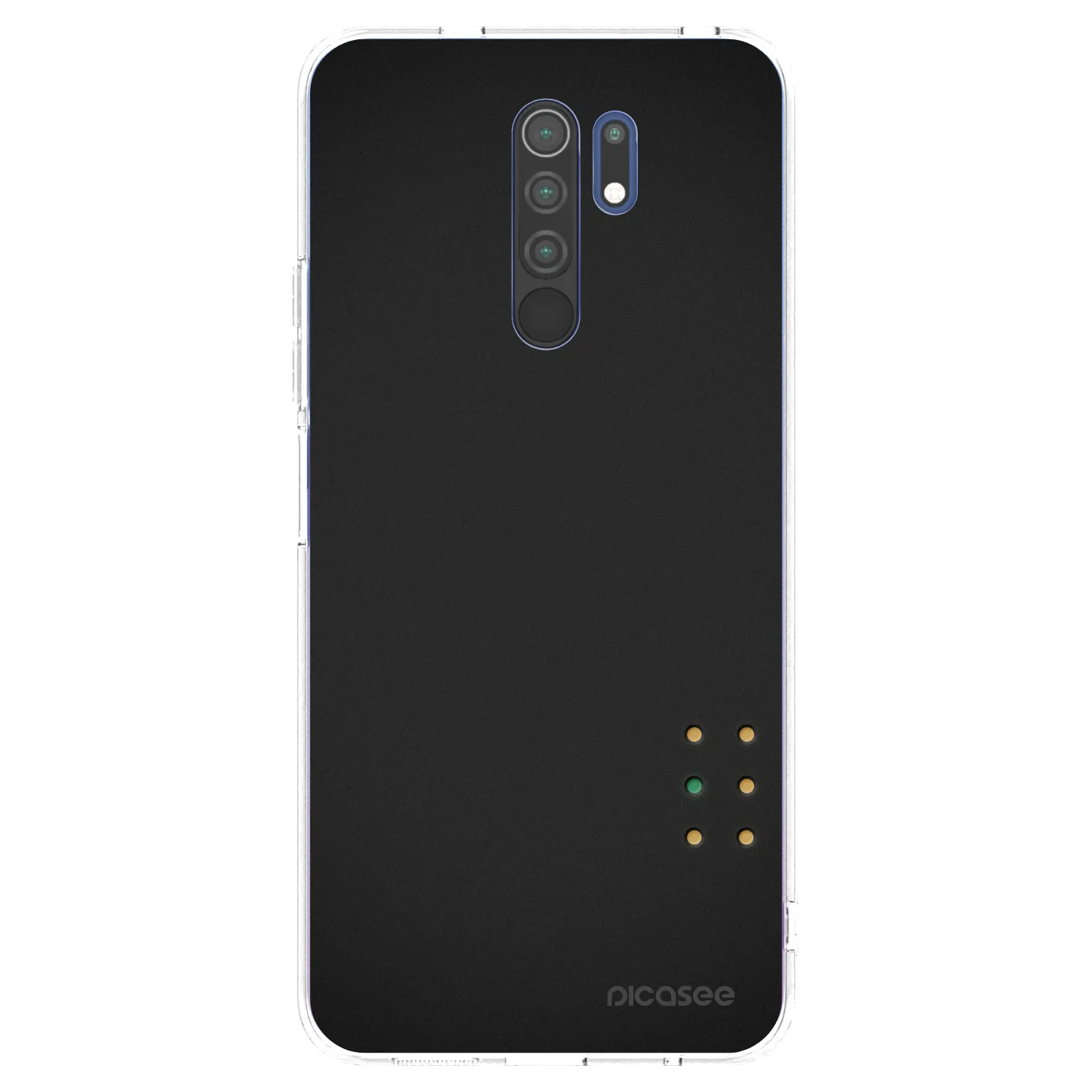 Picasee silikonski prozorni ovitek za Xiaomi Redmi 9 - Pulse