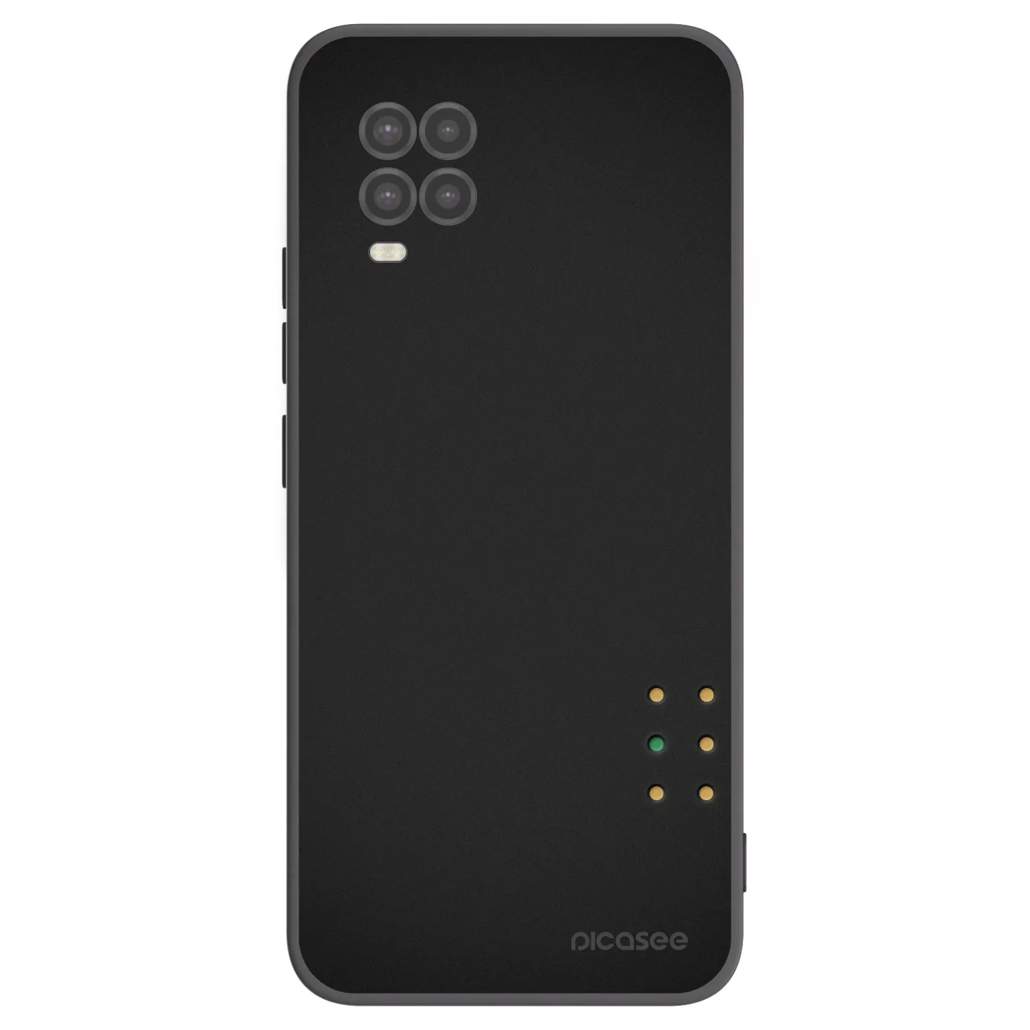 Picasee silikonski črni ovitek za Xiaomi Mi 10 Lite - Pulse