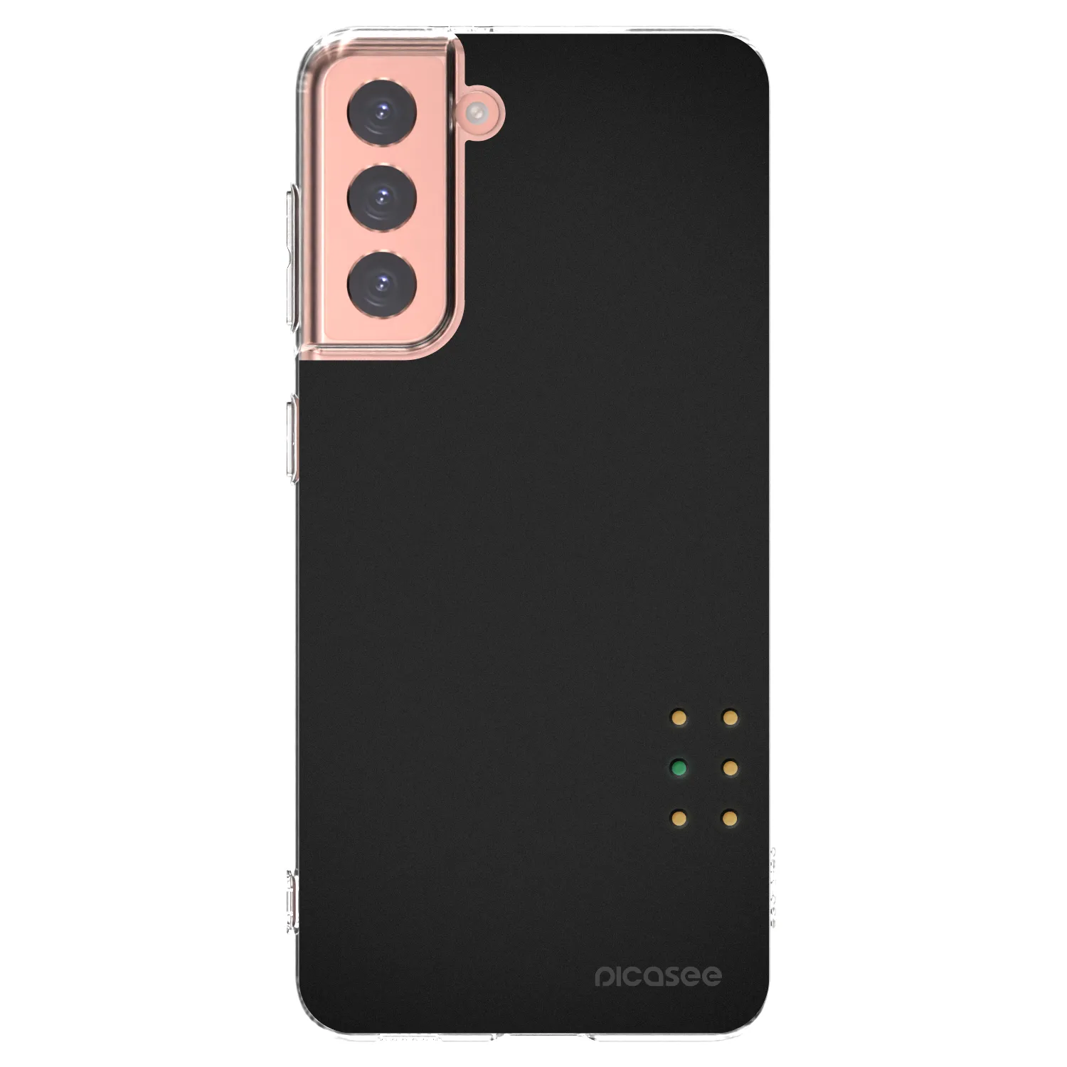 Picasee silikonski prozorni ovitek za Samsung Galaxy S21 5G G991B - Pulse
