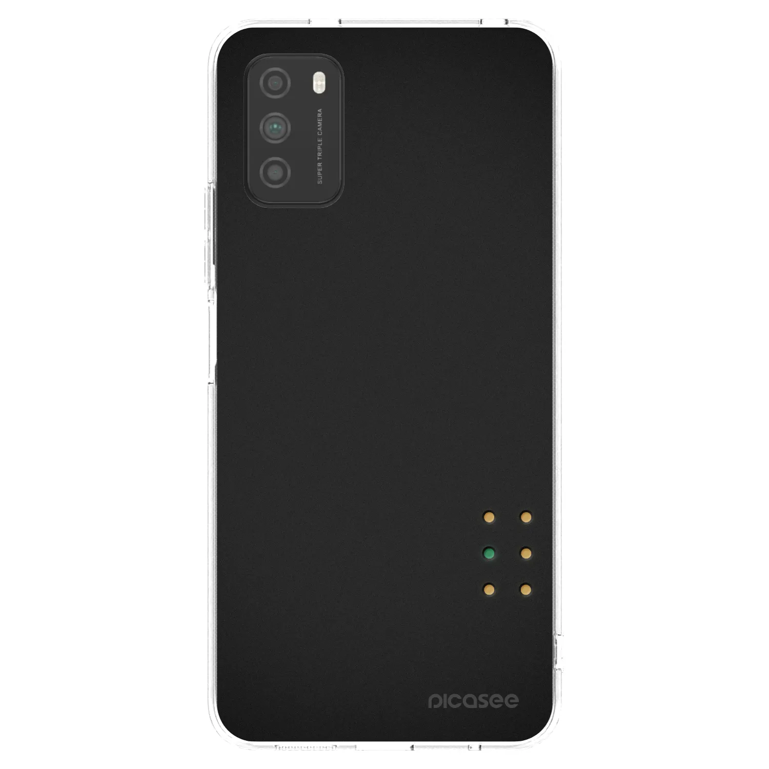 Picasee silikonski prozorni ovitek za Xiaomi Poco M3 - Pulse