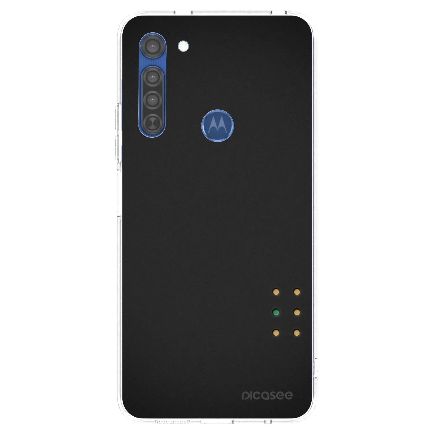 Picasee silikonski prozorni ovitek za Motorola Moto G8 - Pulse