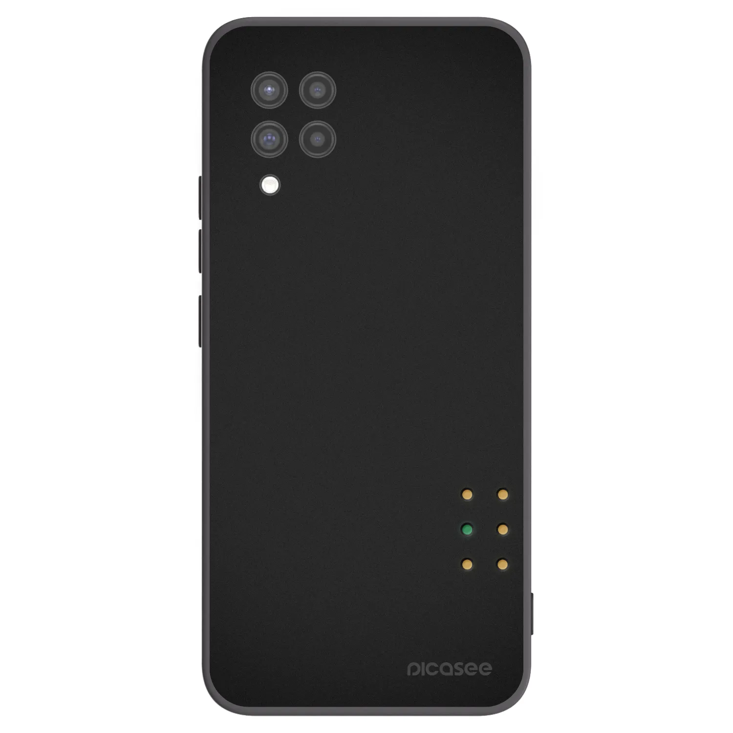 Picasee silikonski črni ovitek za Samsung Galaxy A42 A426B - Pulse