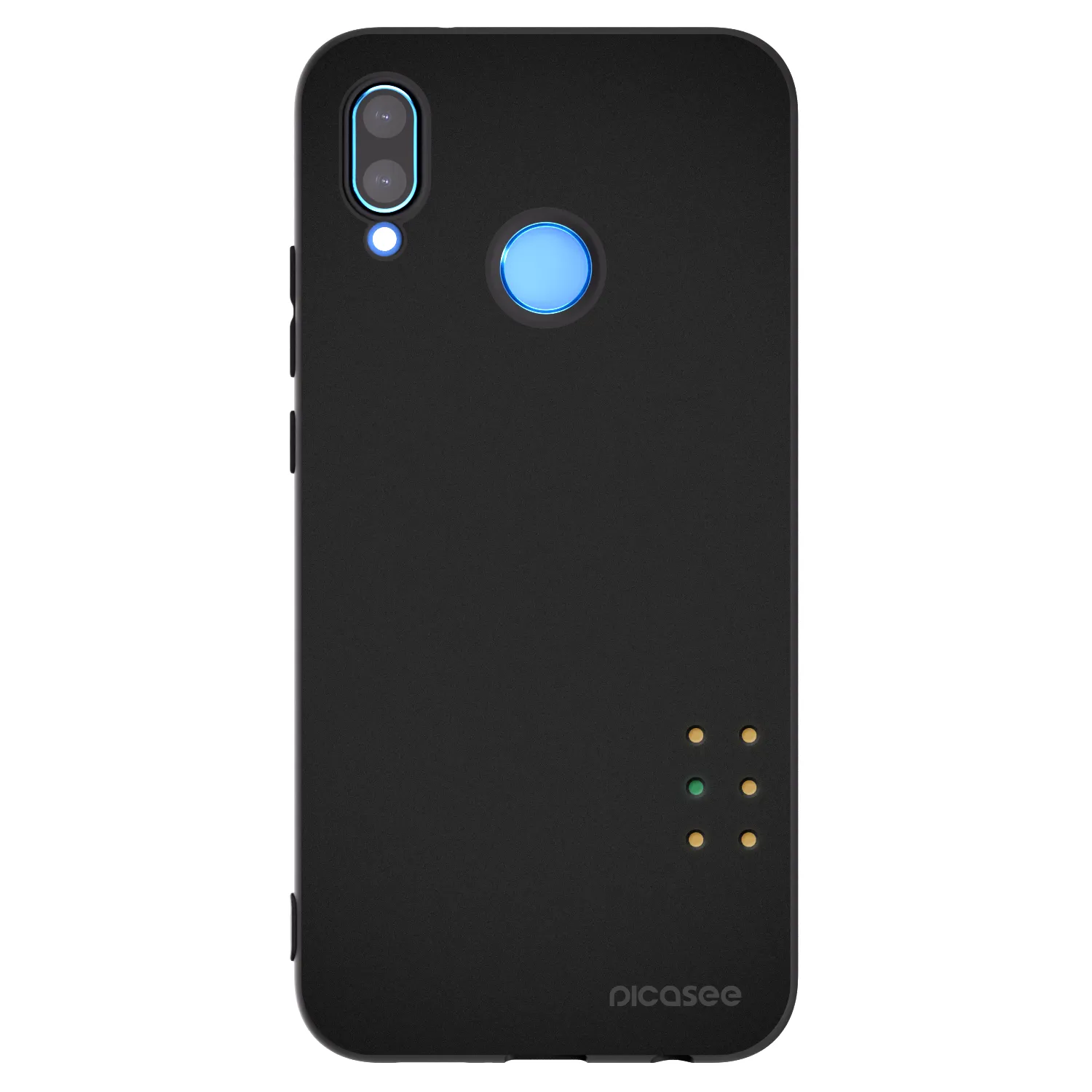 Picasee silikonski črni ovitek za Huawei Mate 40 Pro - Pulse