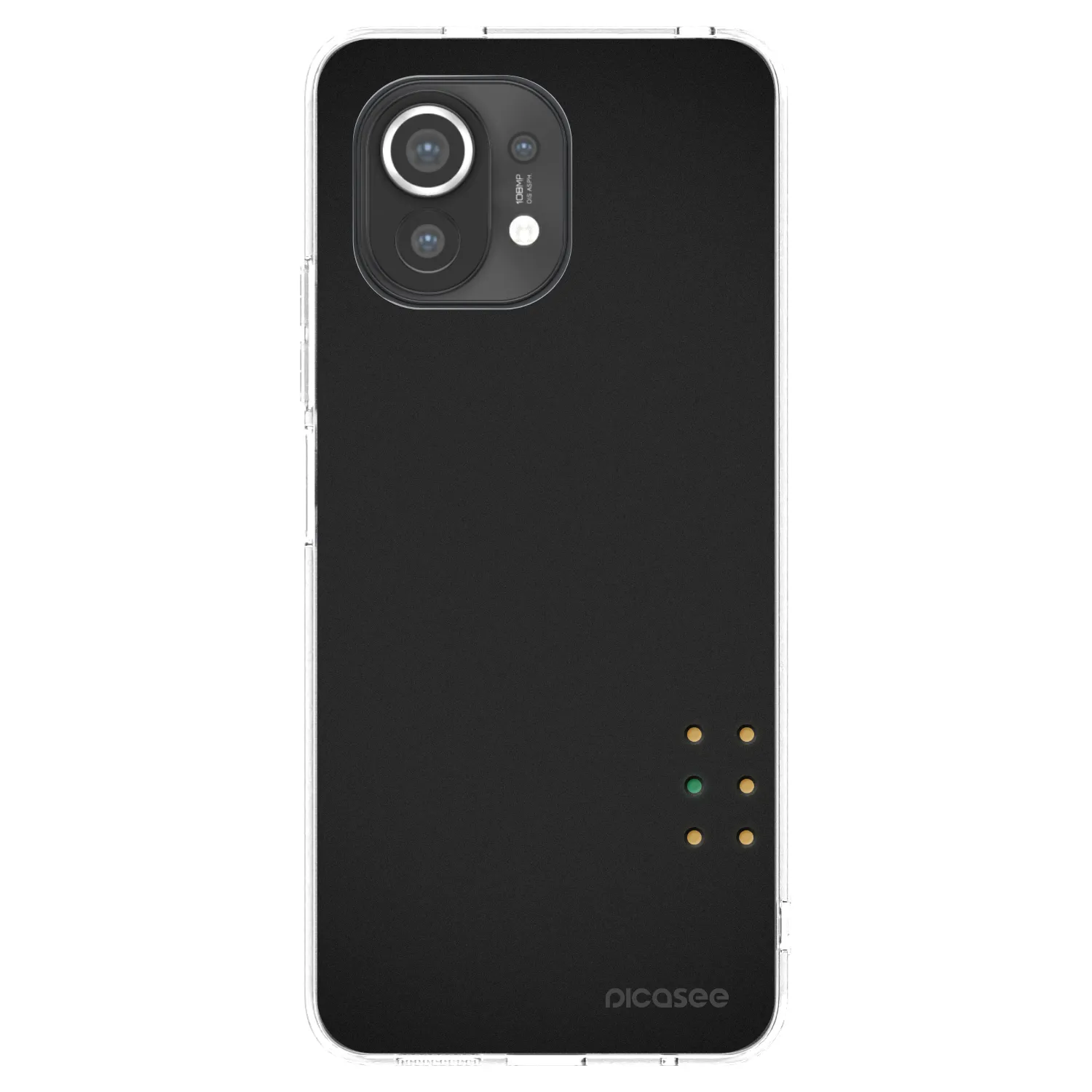 Picasee silikonski prozorni ovitek za Xiaomi Mi 11 - Pulse