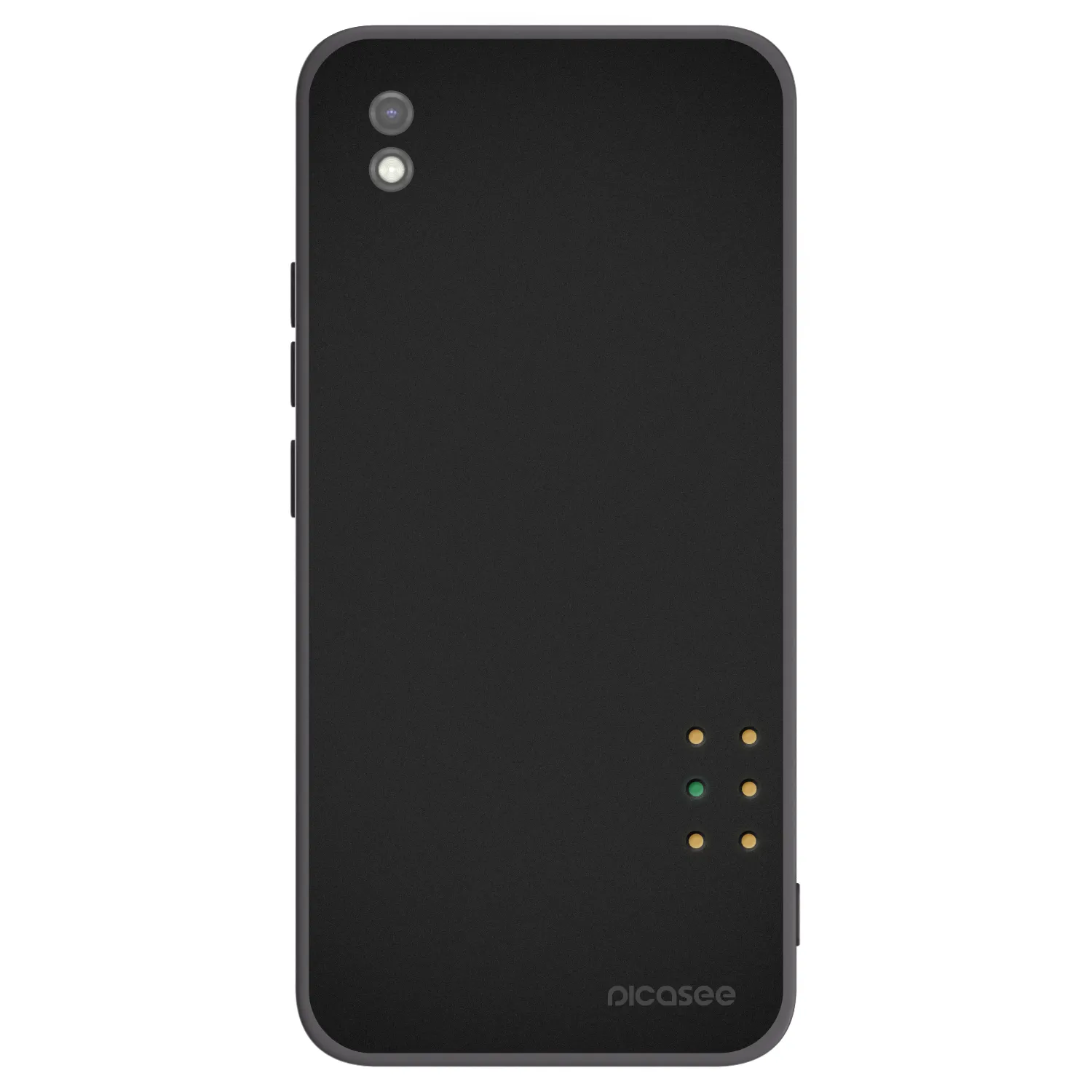 Picasee silikonski črni ovitek za Xiaomi Redmi 9AT - Pulse