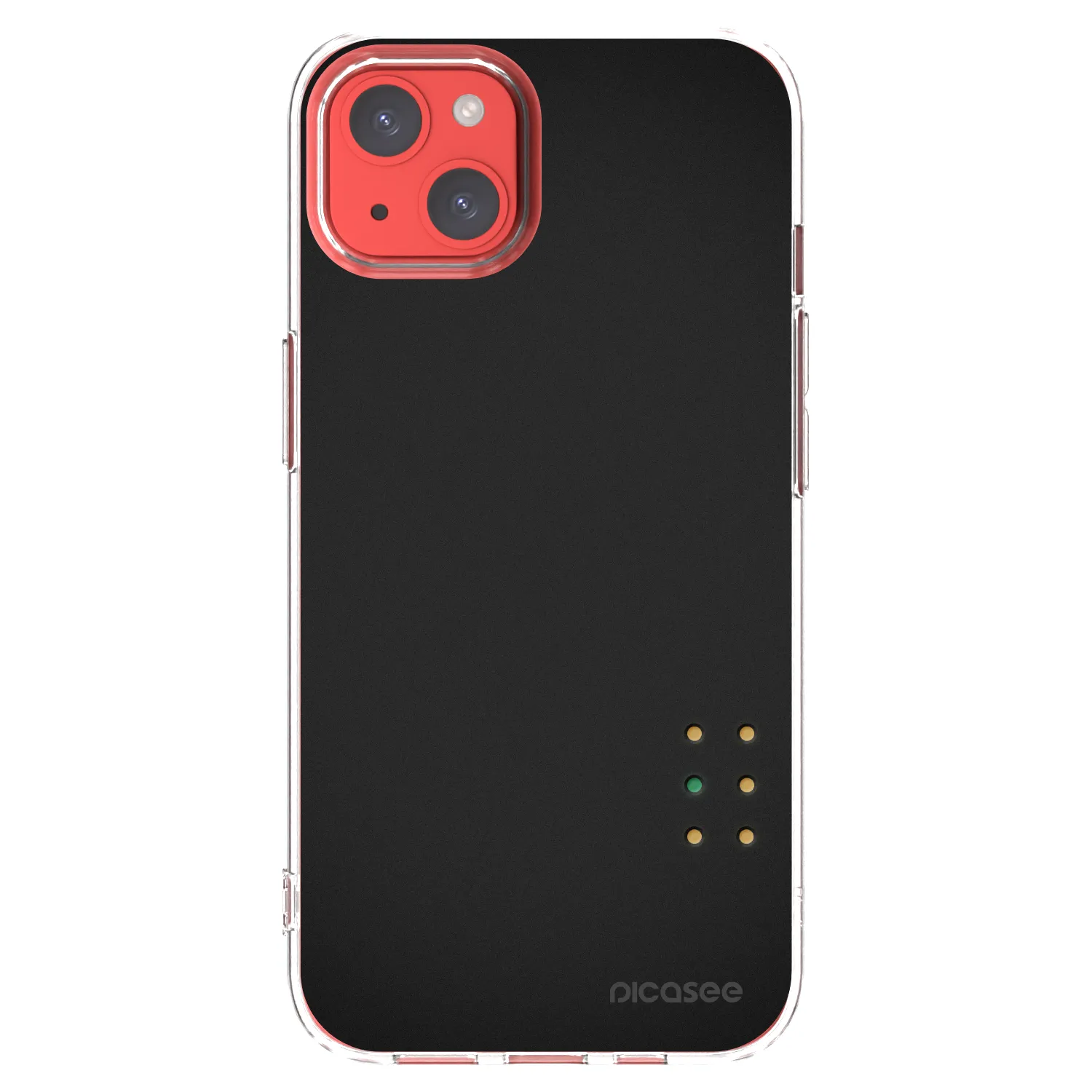 Picasee silikonski prozorni ovitek za Apple iPhone 13 - Pulse