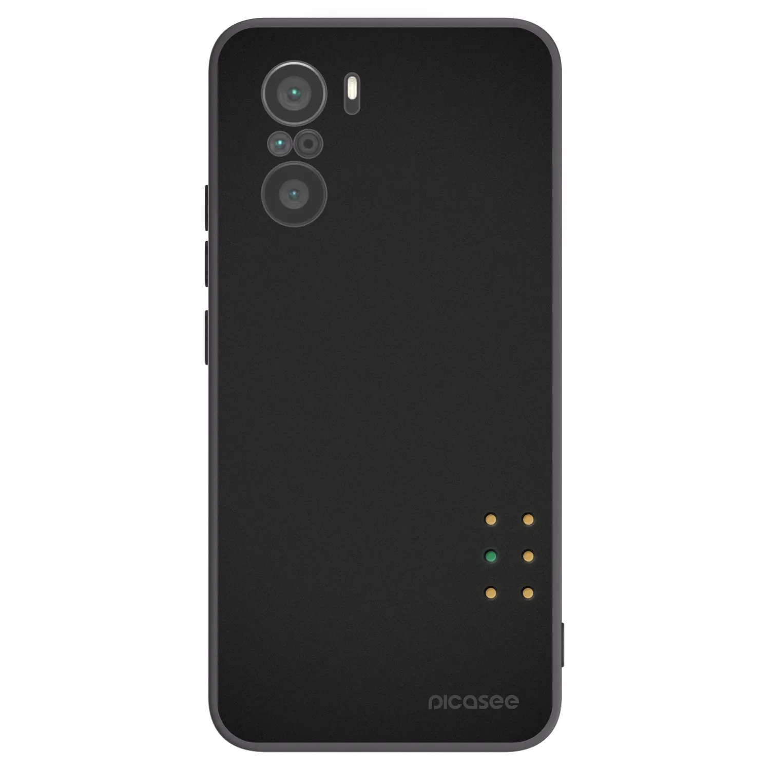 Picasee silikonski črni ovitek za Xiaomi Poco F3 - Pulse