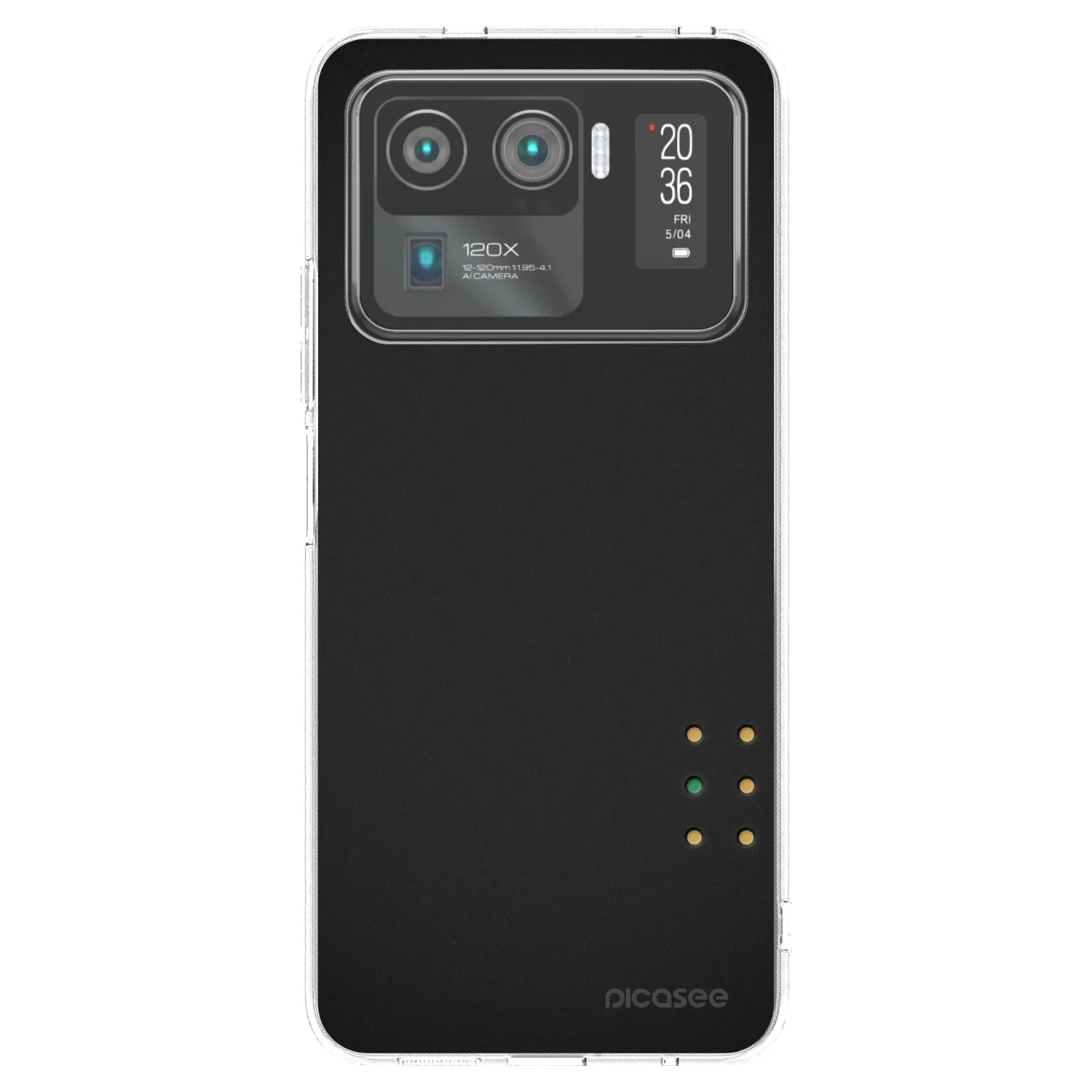 Picasee silikonski prozorni ovitek za Xiaomi Mi 11 Ultra - Pulse
