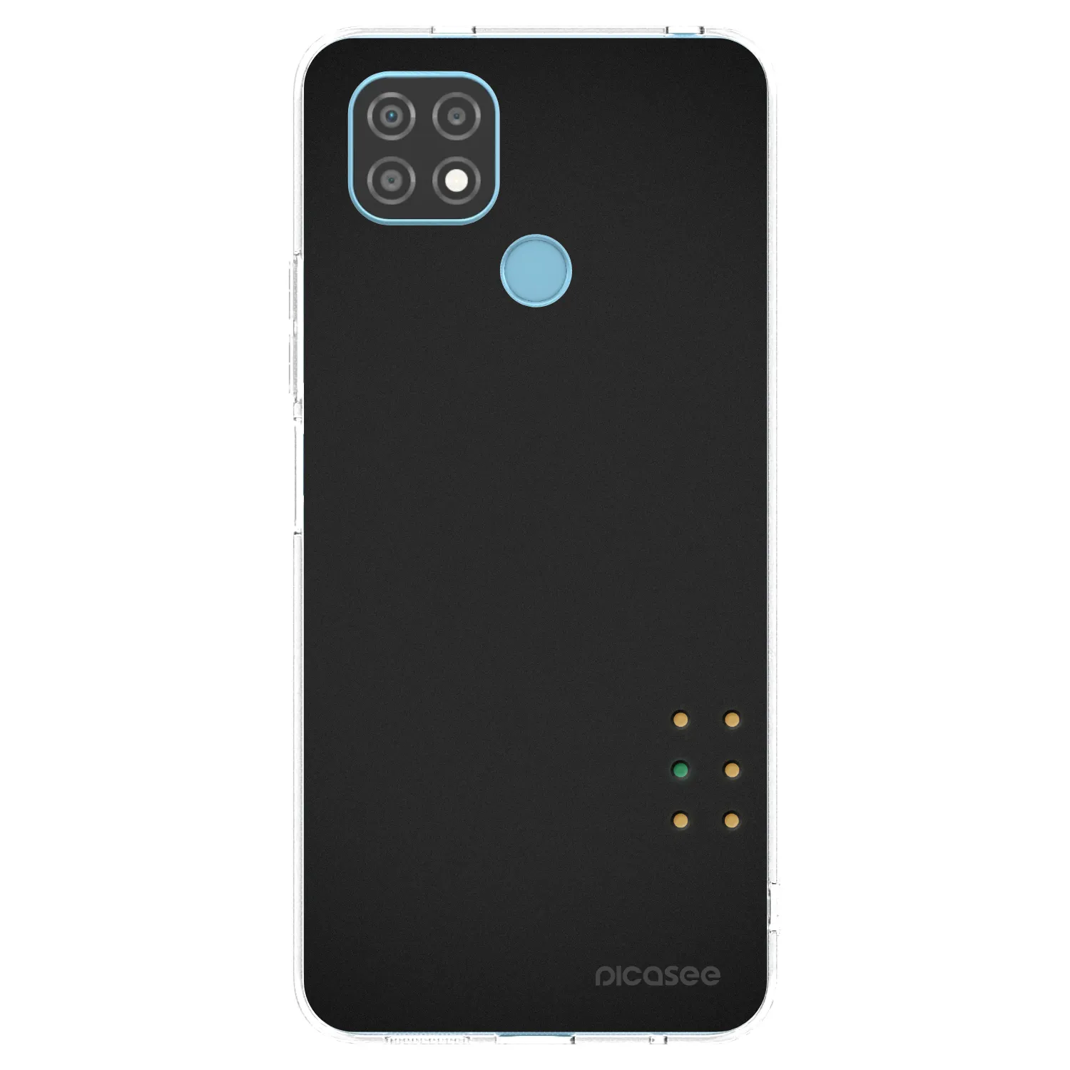 Picasee silikonski prozorni ovitek za Realme C21 - Pulse