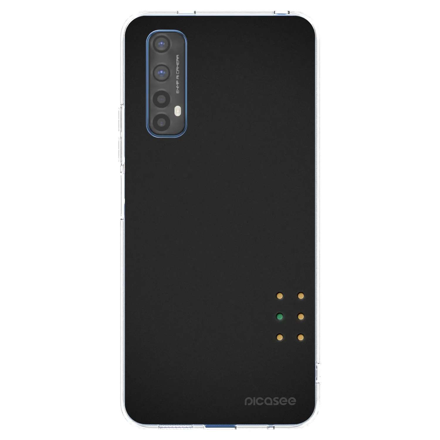 Picasee silikonski prozorni ovitek za Realme 7 - Pulse