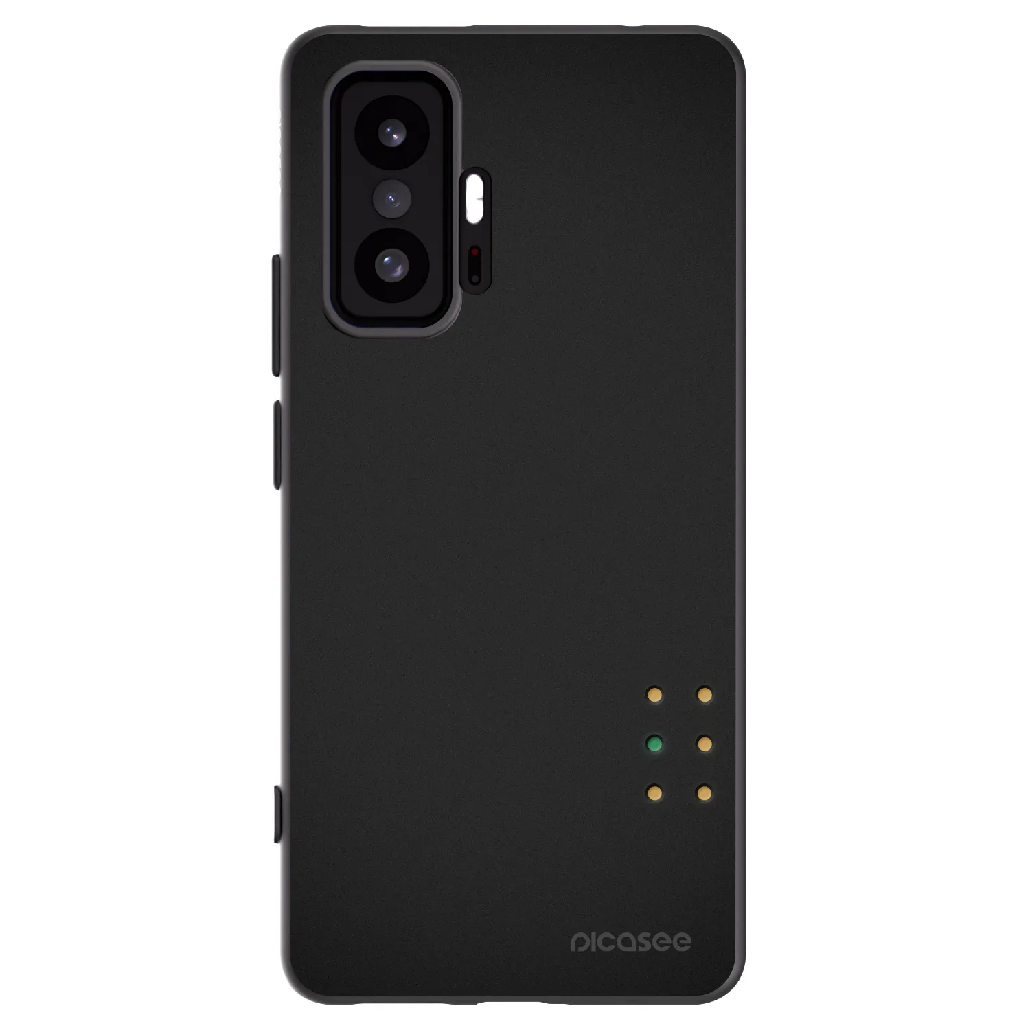 Picasee silikonski črni ovitek za Xiaomi 11T - Pulse
