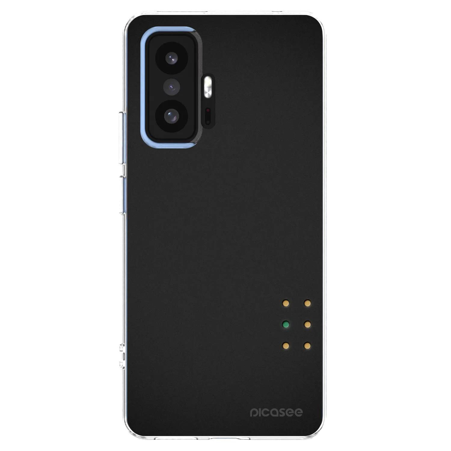 Picasee silikonski prozorni ovitek za Xiaomi 11T Pro - Pulse