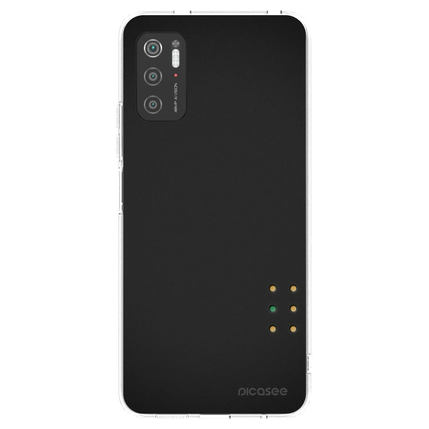 Picasee silikonski prozorni ovitek za Xiaomi Poco M3 Pro 5G - Pulse