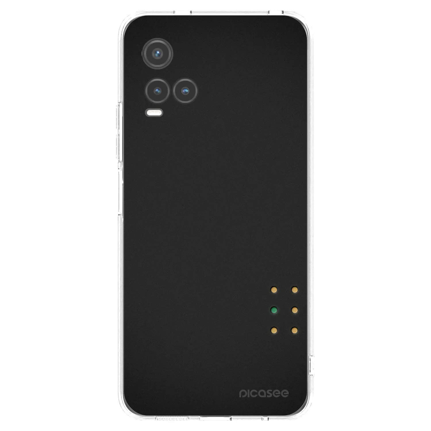 Picasee silikonski prozorni ovitek za Vivo Y33s - Pulse