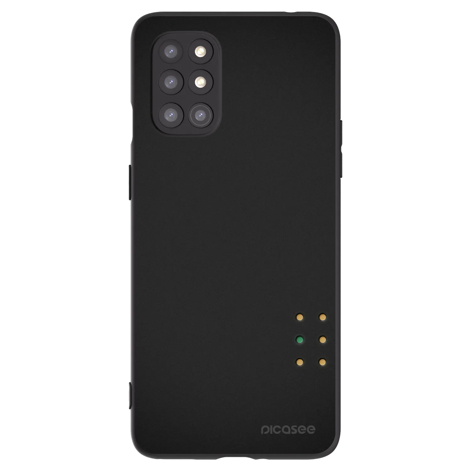 Picasee silikonski črni ovitek za OnePlus 8T - Pulse