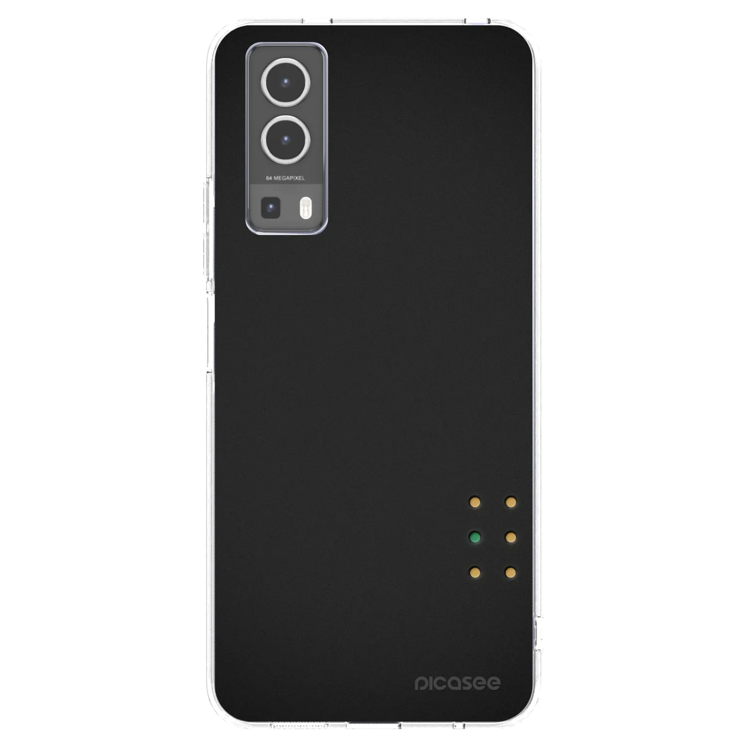 Picasee silikonski prozorni ovitek za Vivo Y72 5G - Pulse