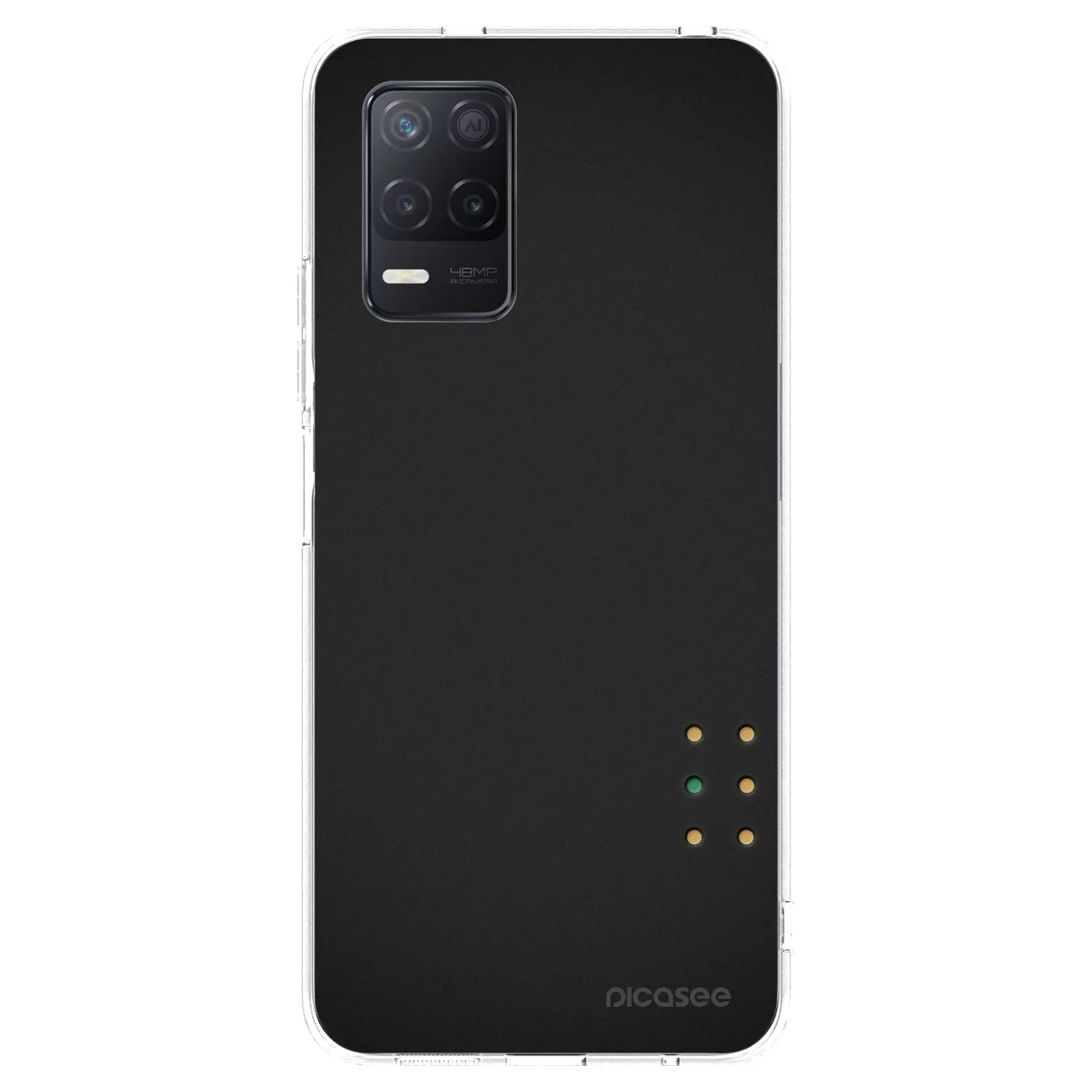 Picasee silikonski prozorni ovitek za Realme 8 5G - Pulse