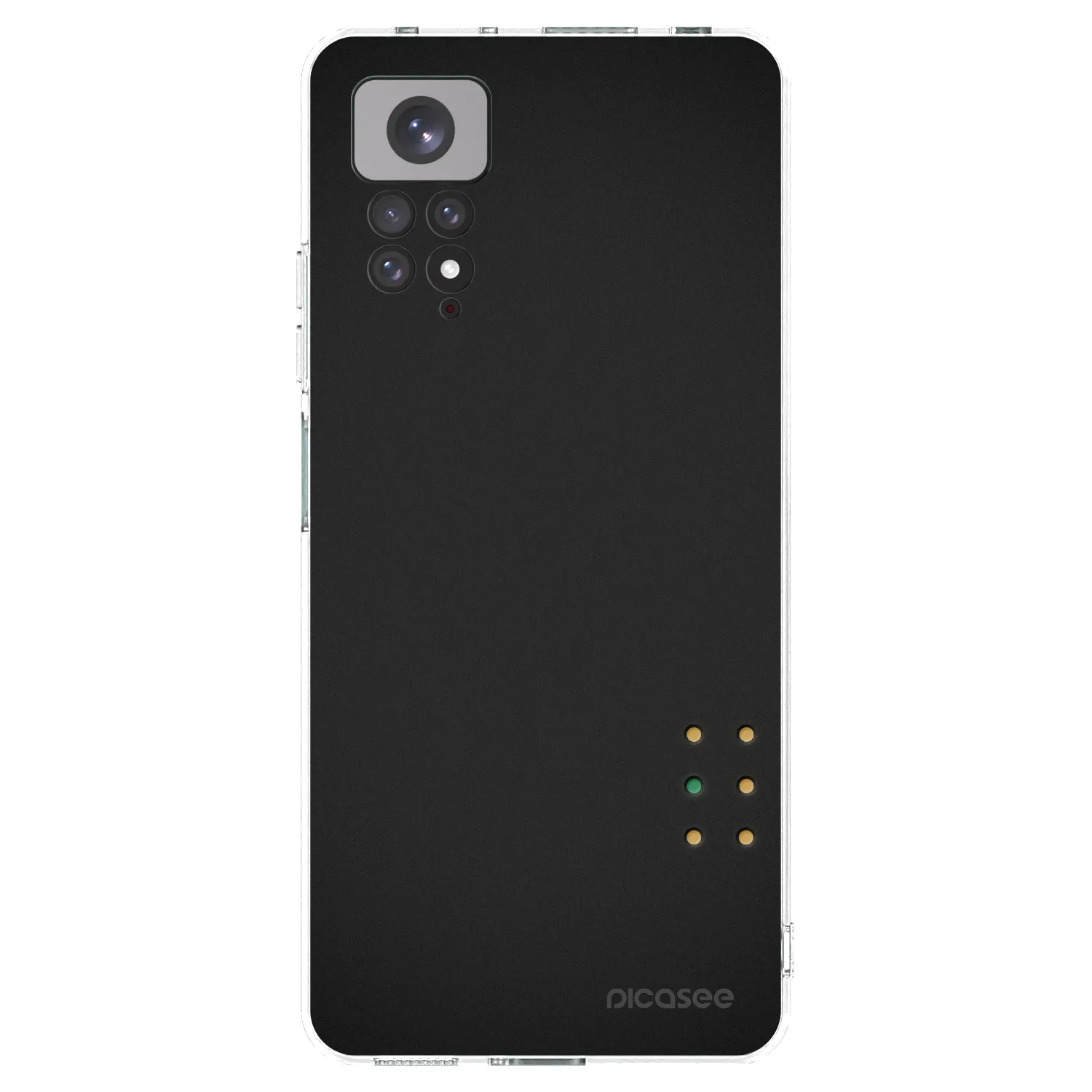 Picasee silikonski prozorni ovitek za Xiaomi Redmi Note 11 - Pulse