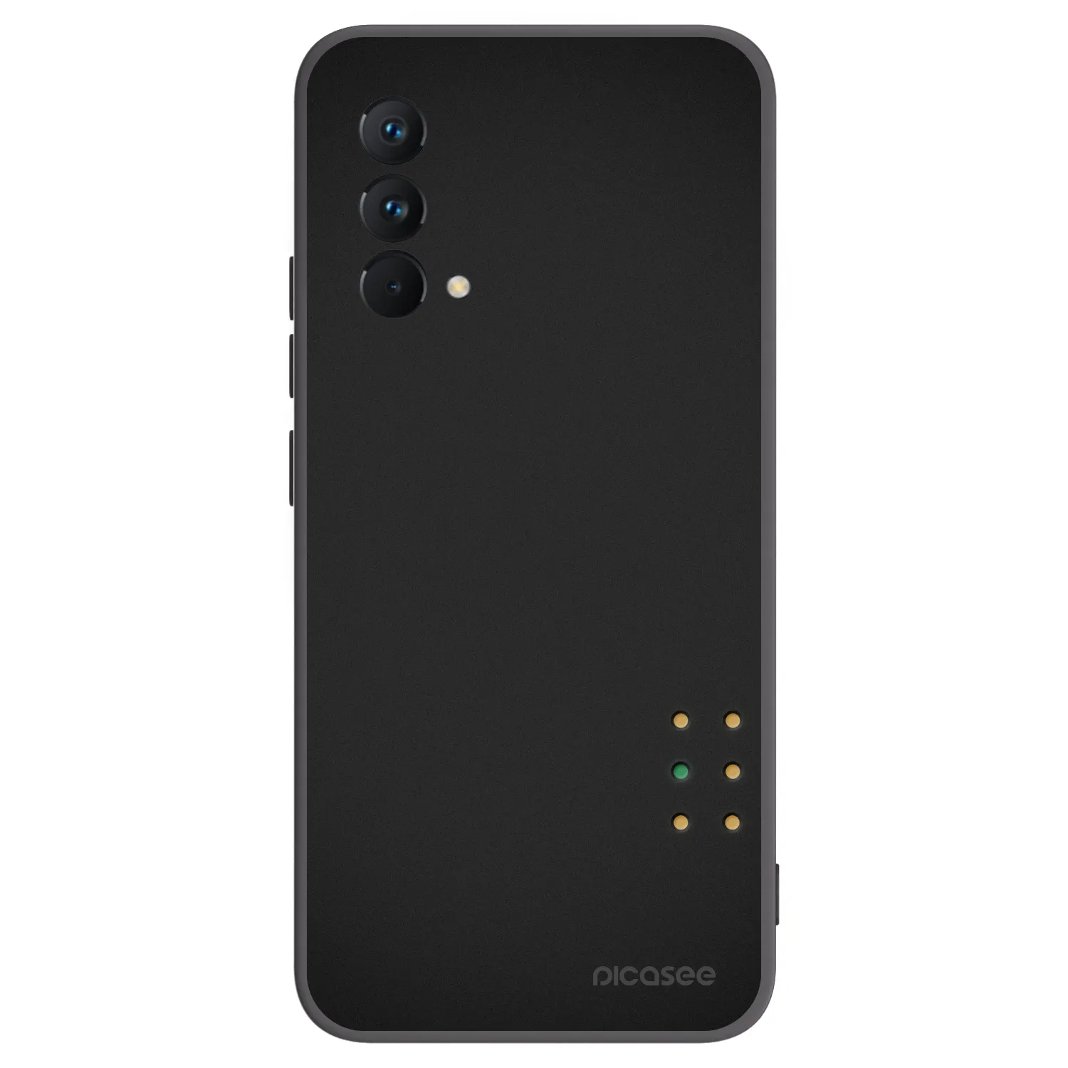 Picasee silikonski črni ovitek za Realme GT Master Edition 5G - Pulse