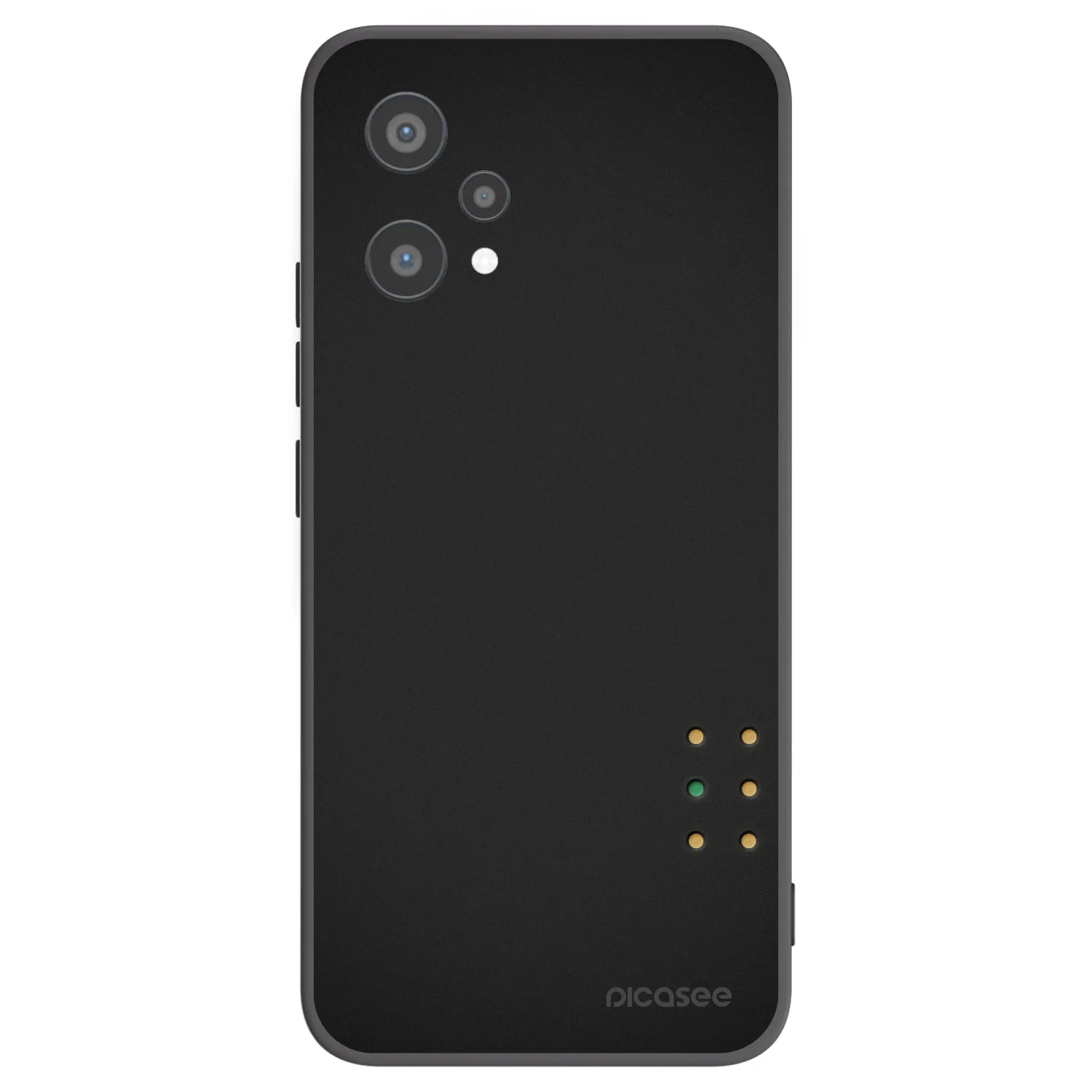 Picasee silikonski črni ovitek za Realme 9 Pro 5G - Pulse